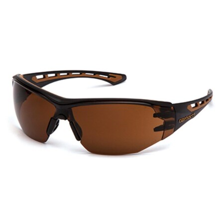 Pyramex Brz Len Blk/Tan Glasses CHB818ST